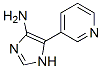 (9ci)-5-(3-吡啶)-1H-咪唑-4-胺結(jié)構(gòu)式_851363-77-4結(jié)構(gòu)式