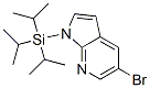 5-溴-1-三異丙基硅烷-1H-吡咯并[2,3-b]吡啶結(jié)構(gòu)式_858116-66-2結(jié)構(gòu)式