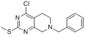 7-芐基-4-氯-2-(甲基硫代)-5,6,7,8-四氫吡啶并[3,4-d]嘧啶結(jié)構(gòu)式_859826-11-2結(jié)構(gòu)式
