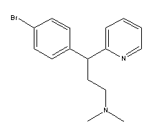 溴苯那敏結構式_86-22-6結構式