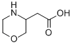 Morpholin-3-yl-acetic acid Structure,86236-84-2Structure