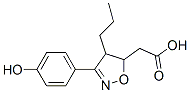 4,5-二氫-3-(4-羥基苯基)-4-丙基-5-異噁唑乙酸結(jié)構(gòu)式_866604-88-8結(jié)構(gòu)式