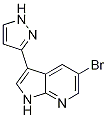 5-溴-3-(1H-吡唑-3-基)-1H-吡咯并[2,3-B]吡啶結(jié)構(gòu)式_875639-38-6結(jié)構(gòu)式