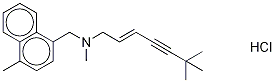 N-[(2E)-6,6-二甲基-2-庚烯-4-炔-1-基]-N,4-二甲基-1-萘甲胺鹽酸鹽(鹽酸特比奈芬雜質(zhì)D)結(jié)構(gòu)式_877265-33-3結(jié)構(gòu)式