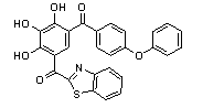 [5-(苯并噻唑-2-羰基)-2,3,4-三羥基-苯基]-(4-苯氧基-苯基)-甲酮結(jié)構(gòu)式_877878-47-2結(jié)構(gòu)式