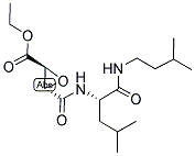 L-反式-環(huán)氧丁二酰基-Leu-3-甲基丁胺乙酯結(jié)構(gòu)式_88321-09-9結(jié)構(gòu)式
