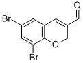 6,8-Dibromo-2h-chromene-3-carbaldehyde Structure,885271-27-2Structure