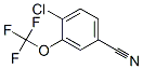 4-Chloro-3-trifluoromethoxybenzonitrile Structure,886501-50-4Structure