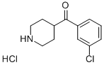 (3-Chloro-phenyl)-piperidin-4-yl-methanone hydrochloride Structure,887354-02-1Structure