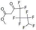 4,4,5,5,6,6,7,7-Octafluoro-3-oxoheptanoic acid methyl esterStructure,89129-69-1Structure 4,4,5,5,6,6,7,7-Octafluoro-3-oxoheptanoic acid methyl ester Structure,89129-69-1Structure