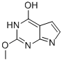 2-Methoxy-3,7-dihydropyrrolo[2,3-d]pyrimidin-4-one Structure,90057-07-1Structure