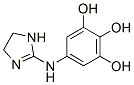 (9ci)-5-[(4,5-二氫-1H-咪唑-2-基)氨基]-1,2,3-苯三醇結構式_91147-42-1結構式