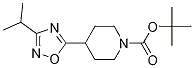 4-(3-異丙基-[1,2,4]噁二唑-5-基)哌啶-1-羧酸叔丁酯結構式_913264-42-3結構式