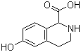 6-羥基-1,2,3,4-四氫異喹啉-1-甲酸結構式_91523-50-1結構式