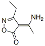 4-(1-氨基亞乙基)-3-乙基-5(4H)-異噁唑酮結(jié)構(gòu)式_916612-52-7結(jié)構(gòu)式