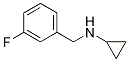 環(huán)丙基-(3-氟-芐基)-胺結構式_920479-31-8結構式