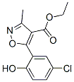 (9ci)-5-(5-氯-2-羥基苯基)-3-甲基-4-異噁唑羧酸乙酯結(jié)構(gòu)式_92397-21-2結(jié)構(gòu)式