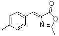 (Z)-2-甲基-4-(4-甲基亞芐基)噁唑-5(4h)-酮結構式_93634-54-9結構式