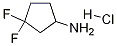 3,3-二氟-1-環(huán)戊胺結(jié)構(gòu)式_939398-48-8結(jié)構(gòu)式