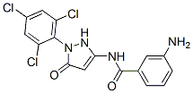 3-氨基-N-[5-氧代-1-(2,4,6-三氯苯基)-2,5-二氫-1H-吡唑]-苯甲酰胺結構式_939889-30-2結構式