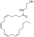 (5Z,8Z,11Z,14Z)-N-(2-羥基乙基)-5,8,11,14-二十碳四烯酰胺結構式_94421-68-8結構式