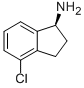 (1S)-4-chloro-2,3-dihydro-1h-inden-1-amineStructure,945950-80-1Structure (1S)-4-chloro-2,3-dihydro-1h-inden-1-amine Structure,945950-80-1Structure