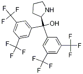 R-Α,Α-雙(3,5-二三氟甲基苯基)脯氨醇結(jié)構(gòu)式_948595-00-4結(jié)構(gòu)式