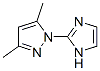 1-(1H-咪唑-2-基)-3,5-二甲基-1H-吡唑結(jié)構(gòu)式_949466-53-9結(jié)構(gòu)式