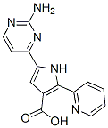  5-(2-氨基-4-嘧啶)-2-(2-吡啶)-1H-吡咯-3-羧酸結構式_951784-31-9結構式