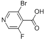 3-Bromo-5-fluoroisonicotinic acid Structure,955372-86-8Structure