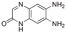  6,7-二氨基-2(1H)-喹噁啉酮結(jié)構(gòu)式_956622-43-8結(jié)構(gòu)式