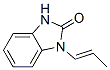 (e)-(9ci)-1,3-二氫-1-(1-丙烯基)-2H-苯并咪唑-2-酮結構式_95926-75-3結構式