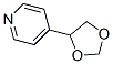 Pyridine, 4-(1,3-dioxolan-4-yl)-Structure,96517-54-3Structure Pyridine, 4-(1,3-dioxolan-4-yl)- Structure,96517-54-3Structure