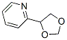 Pyridine, 2-(1,3-dioxolan-4-yl)-Structure,96517-55-4Structure Pyridine, 2-(1,3-dioxolan-4-yl)- Structure,96517-55-4Structure