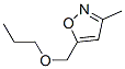 (9ci)-3-甲基-5-(丙氧基甲基)-異噁唑結(jié)構(gòu)式_96603-77-9結(jié)構(gòu)式