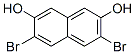 3,6-Dibromo-2,7-dihydroxynaphthaleneStructure,96965-79-6Structure 3,6-Dibromo-2,7-dihydroxynaphthalene Structure,96965-79-6Structure