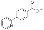 Methyl 4-(2-pyridinyl)benzoateStructure,98061-21-3Structure Methyl 4-(2-pyridinyl)benzoate Structure,98061-21-3Structure