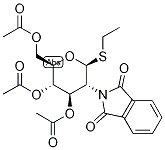 3,4,6-三-o-乙?；?2-脫氧-2-鄰苯二甲酰亞氨基-1-硫代-β-d-吡喃葡萄糖苷乙酯結(jié)構(gòu)式_99409-32-2結(jié)構(gòu)式