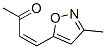 (z)-(9ci)-4-(3-甲基-5-異噁唑基)-,3-丁烯-2-酮結(jié)構(gòu)式_99662-35-8結(jié)構(gòu)式