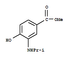 (9ci)-4-羥基-3-[(1-甲基乙基)氨基]-苯甲酸甲酯結(jié)構(gòu)式_201848-58-0結(jié)構(gòu)式