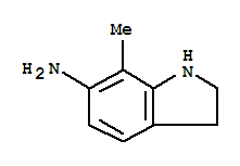 (9ci)-2,3-二氫-7-甲基-1H-吲哚-6-胺結(jié)構(gòu)式_208510-94-5結(jié)構(gòu)式