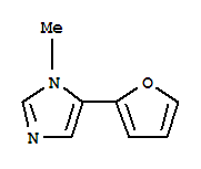 (9ci)-5-(2-呋喃)-1-甲基-1H-咪唑結(jié)構(gòu)式_214553-52-3結(jié)構(gòu)式