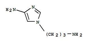 (9ci)-4-氨基-1H-咪唑-1-丙胺結(jié)構(gòu)式_215099-40-4結(jié)構(gòu)式