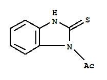 (9ci)-1-乙?；?1,3-二氫-2H-苯并咪唑-2-硫酮結構式_21541-32-2結構式