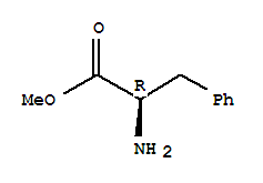 D-苯基丙氨酸甲酯結(jié)構(gòu)式_21685-51-8結(jié)構(gòu)式