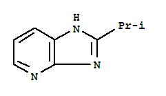 (9ci)-2-(1-甲基乙基)-1H-咪唑并[4,5-b]吡啶結構式_21714-53-4結構式
