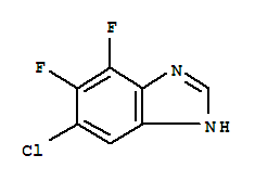 (9ci)-6-氯-4,5-二氟-1H-苯并咪唑結(jié)構(gòu)式_217951-45-6結(jié)構(gòu)式
