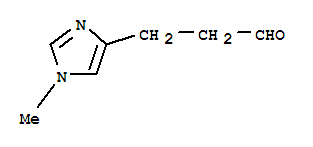 (9ci)-1-甲基-1H-咪唑-4-丙醛結(jié)構(gòu)式_218595-14-3結(jié)構(gòu)式
