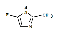 (9ci)-4-氟-2-(三氟甲基)-1H-咪唑結(jié)構(gòu)式_219534-90-4結(jié)構(gòu)式