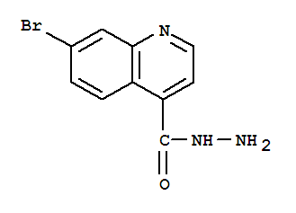 (9ci)-7-溴-4-喹啉羧酸肼結構式_220844-66-6結構式